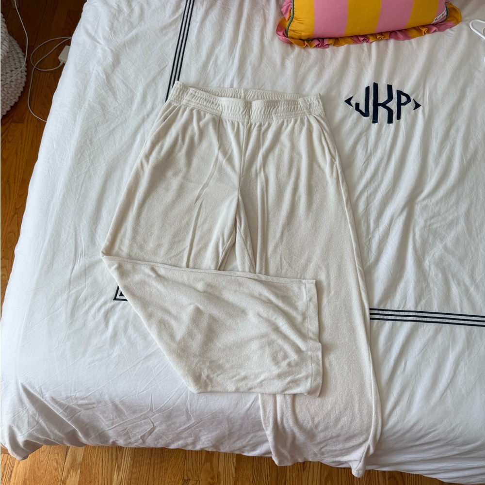 H&M Cream Track Pants
